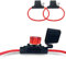 2 Instruments En Ligne Porte - Fusible, 10 Awg 50a Remplacement Voiture Porte - Fusible Connecteur Voiture Câble Fusible Pour Grand Camion Véhicule Dc 12v 24v 32v Bateau