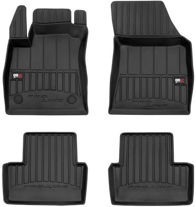 OMAC Gummi Fußmatten kompatibel mit Renault Megane 2015-2025 Premium TPE Automatten 4tlg