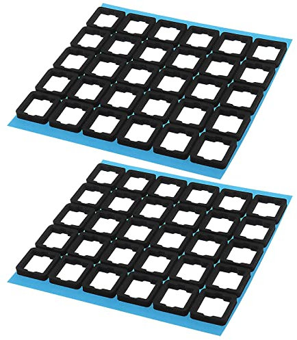 VGOL 120 Stück Schalter Schalldämpfer Pad Stoßfest Sandwich Baumwolle für mechanische Tastatur Keysporon Geräuschdämpfer Schaumstoff Schalldämmung