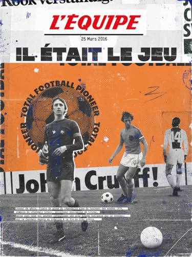 PLAKAT - Poster – L'Equipe – Cruyff (Digigraphie)