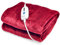 COSTWAY Electric Heated Throw Blanket, Soft Flannel Electric Over Blanket with 4 Heat Levels, 8-Hour Auto-Off Timer and Overheat Protection, Machine Washable Blanket Heating Throw (Red, 130x180cm)
