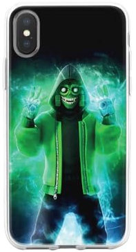 Transparent Case for Apple iPhone, Printed in France, Video Games, Fortnite (iPhone X)