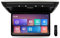 Android Lecteur au Plafond de la Voiture 12.2 inch Large IPS Screen Video Moniteur Toit Voiture Haut-parleurs intégrés Moniteur plafonnier Rabattable Support Bluetooth WiFi HDMI USB NO DVD（Noir）