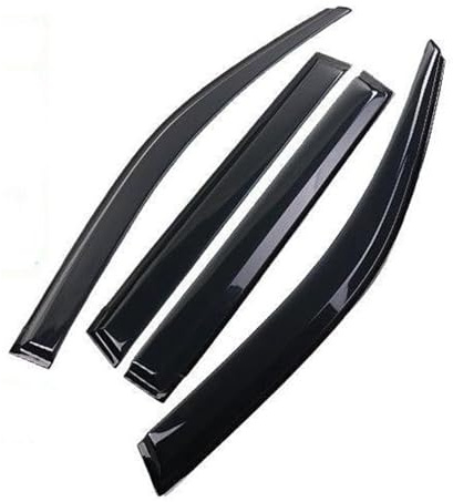 FREEZER Visors Rain Guard For Toyota For Land Cruiser For Prado 2010~2017 Car Side Window Visor Deflector Sun Rain Guard Windbreaker Tent Door Side Window Sun Visor