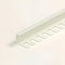 Raouoae Hochwertiges Biegbares Abschlussprofil Metallprofil Eloxiertem Aluminium 135cm 2 Stück Biegbares Profil Ideal Für Badezimmer Und Küchen(Beige,C-TYP_HOCH: 8.5MM)