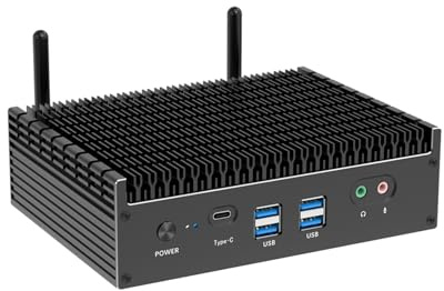 PcZinophyte 13th Gen i7 1255U 1265U WiFi6 Lüfterloser Mini PC 2 * 2.5G LAN PCIE4.0 DDR4 Tunderbolt 4 eGPU Desktop PC Spiel Mini Computer WiFi6