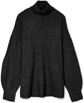 VERO MODA Damen Vmdoffy Ls Roll Neck Pullover Noos