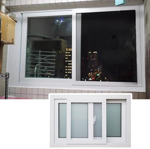Ventanas de Aluminio Ventana de Ventilación de Panel Blanco para El Hogar, Granero, Garaje, Ventanas Corredizas Horizontales de Aluminio con Persianas para Ciervos, Ventana Pequeña de Tamaño Personali