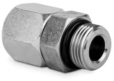 Gerade Verschraubung mit Mutter 7/16” UNF-7/16” JIC 5050-04 (203701)