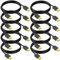 HDMI Cable 10FT 10-Pack, 4K HDMI 2.0 Computer Monitor TV Cable 10FT Male to Male with 4K@60Hz,2k@165/144Hz,HDCP 2.2, HDR, ARC & CL3 Rated | for Laptop, Monitor, Projector, TV PS5, PS4, Xbox, Soundbar
