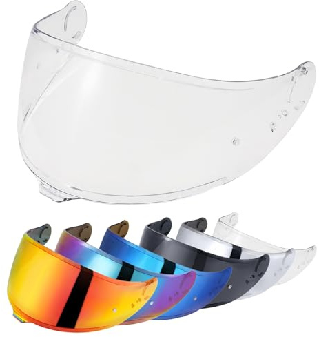 VCOROS Motorradhelm Visier Helmvisier für GT Air 3 CNS-1C | Helmvisier Motorrad Windschutz Helm Objektiv Visier Motorradhelm UV-Schutz Helm Ersatz