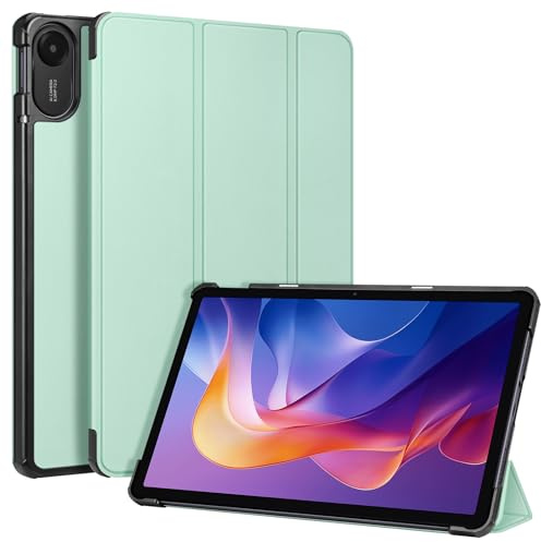 Fintie Funda para Xiaomi Redmi Pad 2 de 11 Pulgadas 2025 | Ultrafina y Superligera de Piel Sintética, Funda Protectora con Función de Auto-Reposo/Activación, Verde