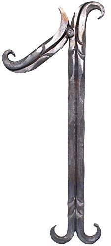 Fenau | Hausnummer 1 | Abmessung 18x10 cm | Material 12x5 mm | Stahl (Roh) S235JR | Hausnummern aus Stahl/Schmiedeeisen/Rustikal, Nummer 1