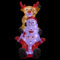 Feeric Lights et Christmas - Père noël et Bonhomme de Neige Lumineux extérieur h58cm 60 LED + transfo