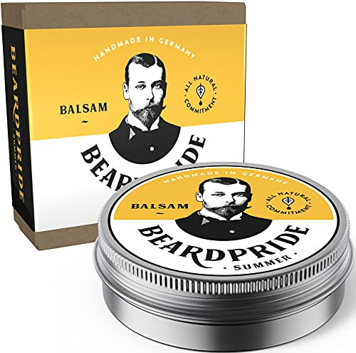 BEARDPRIDE Bart Balsam I Bartpflege Bartbalsam Herren vegan I Das Original Beard Balm zur Bartpflege I Bart weichmacher mit natürlicher Sheabutter I Bart Balm Geschenk Herren I 55g