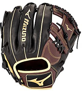 Mizuno Herren GMVP1175P4BC Ballhandschuh, Schwarz-Cherry Deep III Web, 11.75 Inch