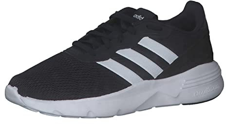adidas Herren Nebzed Cloudfoam Lifestyle Running Shoes, Legend Ink/Cloud White/Core Black, 44 EU