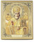 NKlaus Sankt Nikolaus von Myra Holz Ikone 10x12cm christlich orthodox 11417