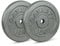 Athlyt 1-Inch Cast-Iron Weight Plates, 2 x 10kg, Black