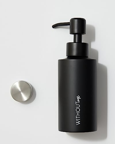 WITHOUTme Für Dich allein - Shampoo & Duschgel, natürliche Haarpflege in nachfüllbarer kleiner Edelstahlflasche, ohne Silikone, Parabene & künstliche Duftstoffe, 340g