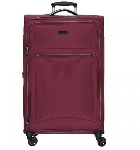 d & n Lederwaren , lila(purple (04)), Gr. 75 cm