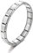 RINHOO 9mm Italian Starter Charm Bracelet Starting Italian Charm Bracelet Link Square Silver Interlocking Stainless Steel Modular Links, M, Stainless Steel, No Gemstone