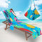 FANSU Schonbezug Für Gartenliege Frottee Liegenauflage Liegestuhl Handtuch mit Taschen Strand Strandliegenauflage Weich Strandtuch für Reisen Schwimmen (75x210cm,Tropische Frucht)