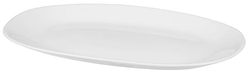 GALICJA Teller Quadro – Speiseteller – Plates – Essgeschirr – Tafelservice – Teller Flach – Essteller Weiß – Essservice – Essgeschirr Teller – Tableware – Plate – 23x16,5x1,8cm