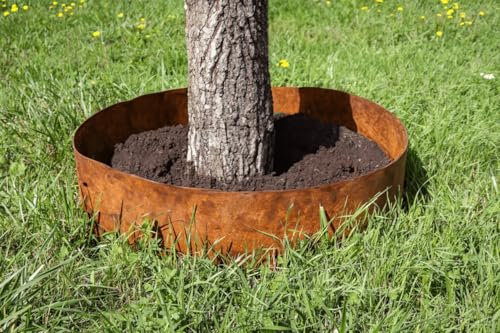 Wovar Bordura per Aiuole Circolari Ø 50 cm - Acciaio Corten Naturale
