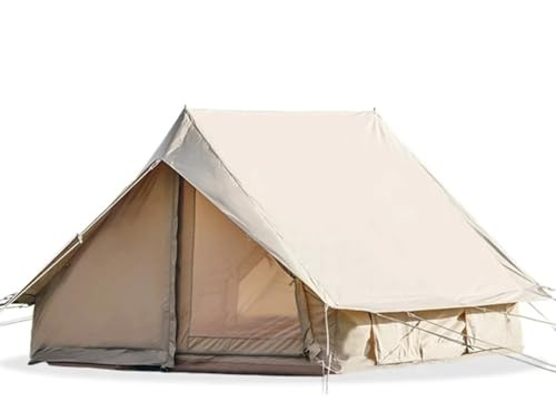 Wasserdichtes Campingzelt Campingzelt Kabine Baumwollzelt großer Raum Picknick im Freien Winddicht Natur Wandern Nicht aufblasbares Zelt