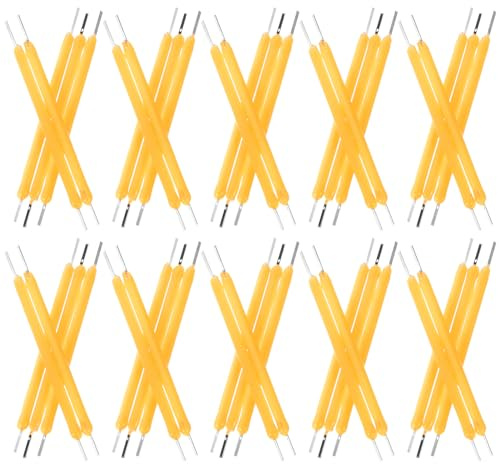 Luxshiny 100stücke Lampen Teile Warmlicht Energieeffiziente Leuchtmittel Für Romantische Atmosphäre Installieren Für Wohnräume Und Unterbauleuchten