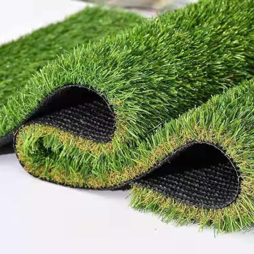 Erba Sintetica 15mm Di Altezza Erba Sintetica Alta Densità Erba Finta per Giardino Balcone Tappeto In Erba (Color : Green, Size : 2x0.5m(6.56x1.64ft))