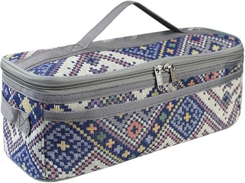 Camping Bestecktasche Camping Küchenutensilien Organizer Tasche, Besteck Aufbewahrungstasche Tragbar Kochtasche Picknickbesteck, wasserdichte Tasche Für Camping Outdoor Picknick (Blumig)