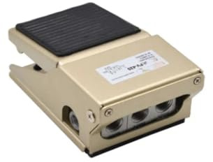 FV-320 1/4PT Rubber Nonslip Momentary Air Pneumatic Foot Operated Pedal Valve Switch FV-420 Manual Valve with Fittings BIANMTSW(PC 10mm Fittings,FV-420)