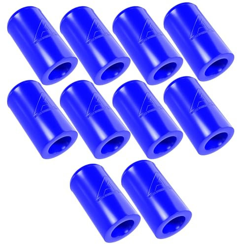 10 Pack - 20mm (3/4) Blue Blanking Cap Intake Vacuum Hose End Universal Heat Resistant Silicone Blanking Cap for BOV Pipe Line
