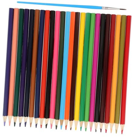 Abaodam 24 Stück Vorgespitzte Bleistifte, Buntstifte Für Maler, Künstler, Zeichenstifte, Studentenstifte