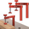 Housolution 2er-Set Bankhaken 20mm, 3/4 -Zoll -Hundelöcher Workbench -Clip für Holzbearbeitung, Höhenverstellbare MFT-Spannzwinge, Workbench -Zubehör für Holzschnitzrouting -Schleifen