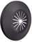 TOP-VIGOR Lot de 4 cache-tuyaux décoratifs de 15 mm à 25 mm en plastique PP pour tuyau d'eau, ligne de vidange, tuyau d'évacuation de toilettes, décoration murale et plomberie de salle de bain Noir