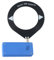 Receptor de radio portátil de radio digital, radio multibanda con pantalla de 1.9 pulgadas, batería de 800 mAh, receptor digital y antena de bucle para escuchar de banda completa (azul)