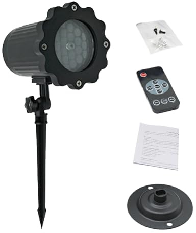 Projecteur de Flocons de Neige,Projecteur Neige Rotation 360 Degrés Intérieur - Éclairage par Projection Décorations Festives et le Jardin d'Hiver