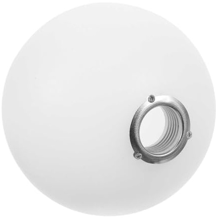COLLBATH Jour Intérieur Facile Installer à pour Salon Éclairage Abat Plafond Sphérique en Acrylique Blanc Compatible Lampe G9 Décoratif