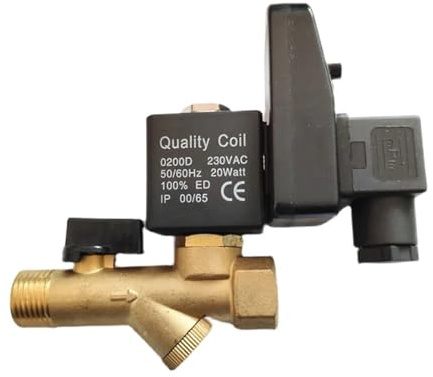 0200D Compresseur d'air Réservoir de sécheur d'air Vanne de vidange électronique Vanne de vidange temporisée 15W 20W 220V(0200D 20W B Type)