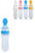 Cuchara Dispensadora de Comida de Silicona, Haofy 90 ml Bebe Biberón con Cuchara, Biberón de Alimentación A Prueba de Fugas para Infantil Bebés y Niños Pequeños Alimentador, Azul