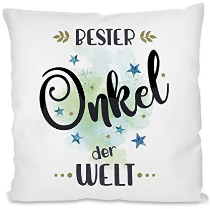 Kissen mit Motiv Modell: Bester Onkel der Welt