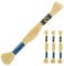 3 Docken Stickgarn je ca. 8m / Sticktwist 100% Baumwolle Stickerei verschiedene Farbwahl, Farbe :7132 sandig