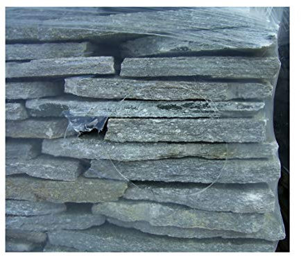 Mosaico in Pietra naturale Lastrame opera incerta di LUSERNA Beola per pavimentazione, GRIGIO misto ARGENTO, spessore 2-4 cm, 5 q.li (ca. 8,5 mq)