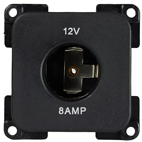 C-Line Presto Inprojal CBE 12 Volt Steckdose Wohnmobil Wohnwagen schwarz