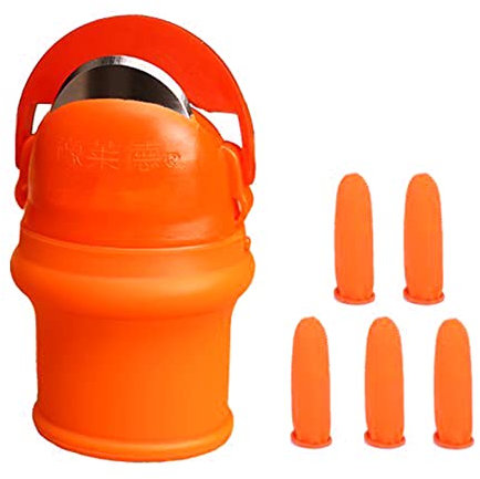 Pacienjo Coupe-Pouce,Pouce Jardinage | Mise à Niveau des Outils Pouce en Silicone Jardinage-récolte des Outils Jardinage pour la Coupe des