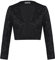 GRACE KARIN Women 3/4 Sleeve 50S Vintage Sequin Glitter Bolero Cardigan Shrug Black Sequin M