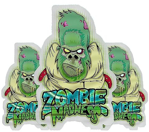 Confezione da 100 sacchetti Cali da 3,5 g, sacchetti piccoli richiudibili in Mylar a prova di odore, sacchetti per alimenti (forma 2)